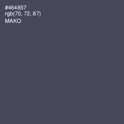 #464857 - Mako Color Image