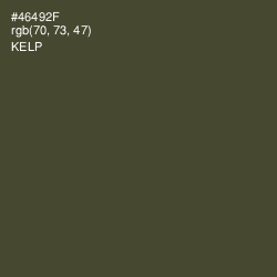 #46492F - Kelp Color Image