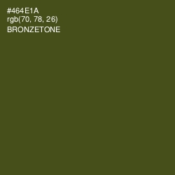 #464E1A - Bronzetone Color Image