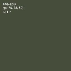 #464E3B - Kelp Color Image