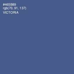 #465B89 - Victoria Color Image