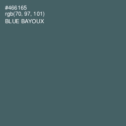 #466165 - Blue Bayoux Color Image