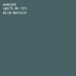 #466265 - Blue Bayoux Color Image