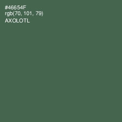 #46654F - Axolotl Color Image