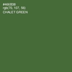 #466B38 - Chalet Green Color Image