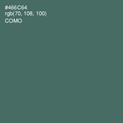 #466C64 - Como Color Image