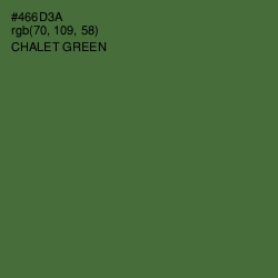 #466D3A - Chalet Green Color Image