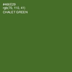 #466E29 - Chalet Green Color Image