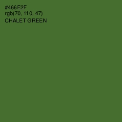 #466E2F - Chalet Green Color Image