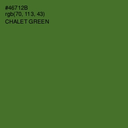 #46712B - Chalet Green Color Image