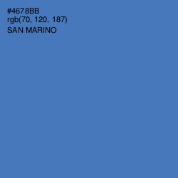 #4678BB - San Marino Color Image