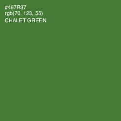 #467B37 - Chalet Green Color Image