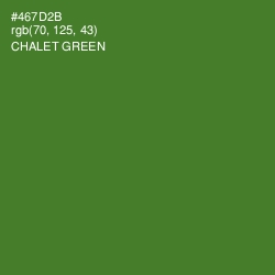 #467D2B - Chalet Green Color Image