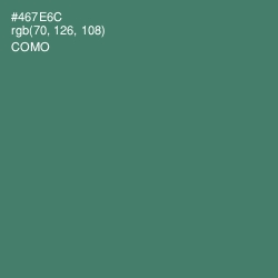 #467E6C - Como Color Image