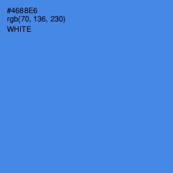 #4688E6 - Havelock Blue Color Image