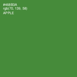 #468B3A - Apple Color Image