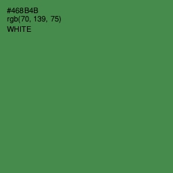 #468B4B - Hippie Green Color Image