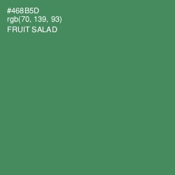 #468B5D - Fruit Salad Color Image