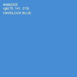 #468DD5 - Havelock Blue Color Image