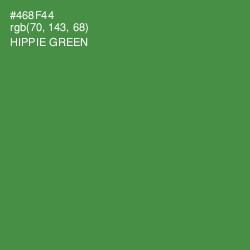 #468F44 - Hippie Green Color Image