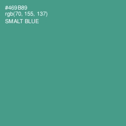 #469B89 - Smalt Blue Color Image