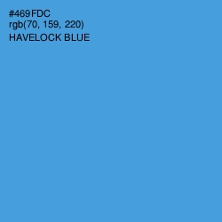 #469FDC - Havelock Blue Color Image