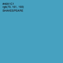 #46A1C1 - Shakespeare Color Image