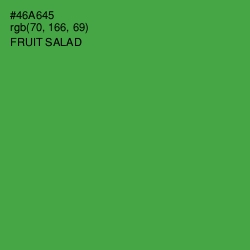 #46A645 - Fruit Salad Color Image