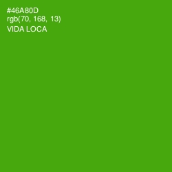 #46A80D - Vida Loca Color Image