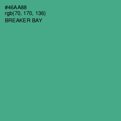 #46AA88 - Breaker Bay Color Image
