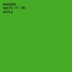 #46AB26 - Apple Color Image