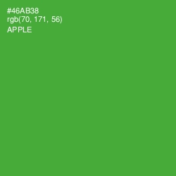 #46AB38 - Apple Color Image