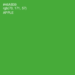 #46AB39 - Apple Color Image