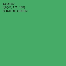 #46AB67 - Chateau Green Color Image