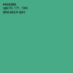 #46AB86 - Breaker Bay Color Image