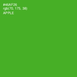 #46AF26 - Apple Color Image