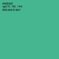 #46B690 - Breaker Bay Color Image