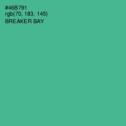 #46B791 - Breaker Bay Color Image