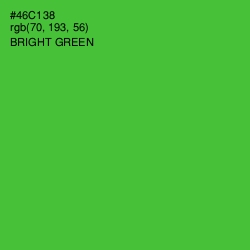 #46C138 - Bright Green Color Image