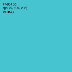 #46C4D0 - Viking Color Image