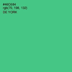 #46C684 - De York Color Image