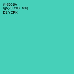 #46D0BA - De York Color Image