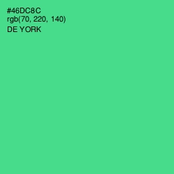#46DC8C - De York Color Image