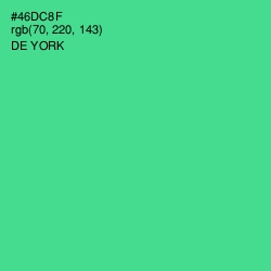 #46DC8F - De York Color Image