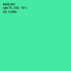 #46E9A1 - De York Color Image