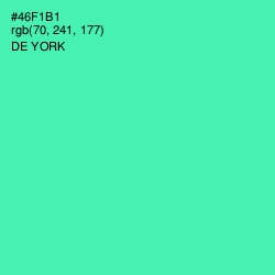 #46F1B1 - De York Color Image