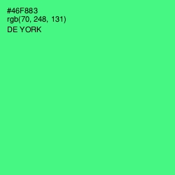 #46F883 - De York Color Image