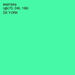 #46F9A6 - De York Color Image