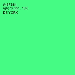 #46FB84 - De York Color Image