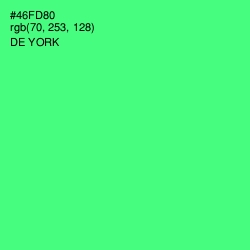 #46FD80 - De York Color Image